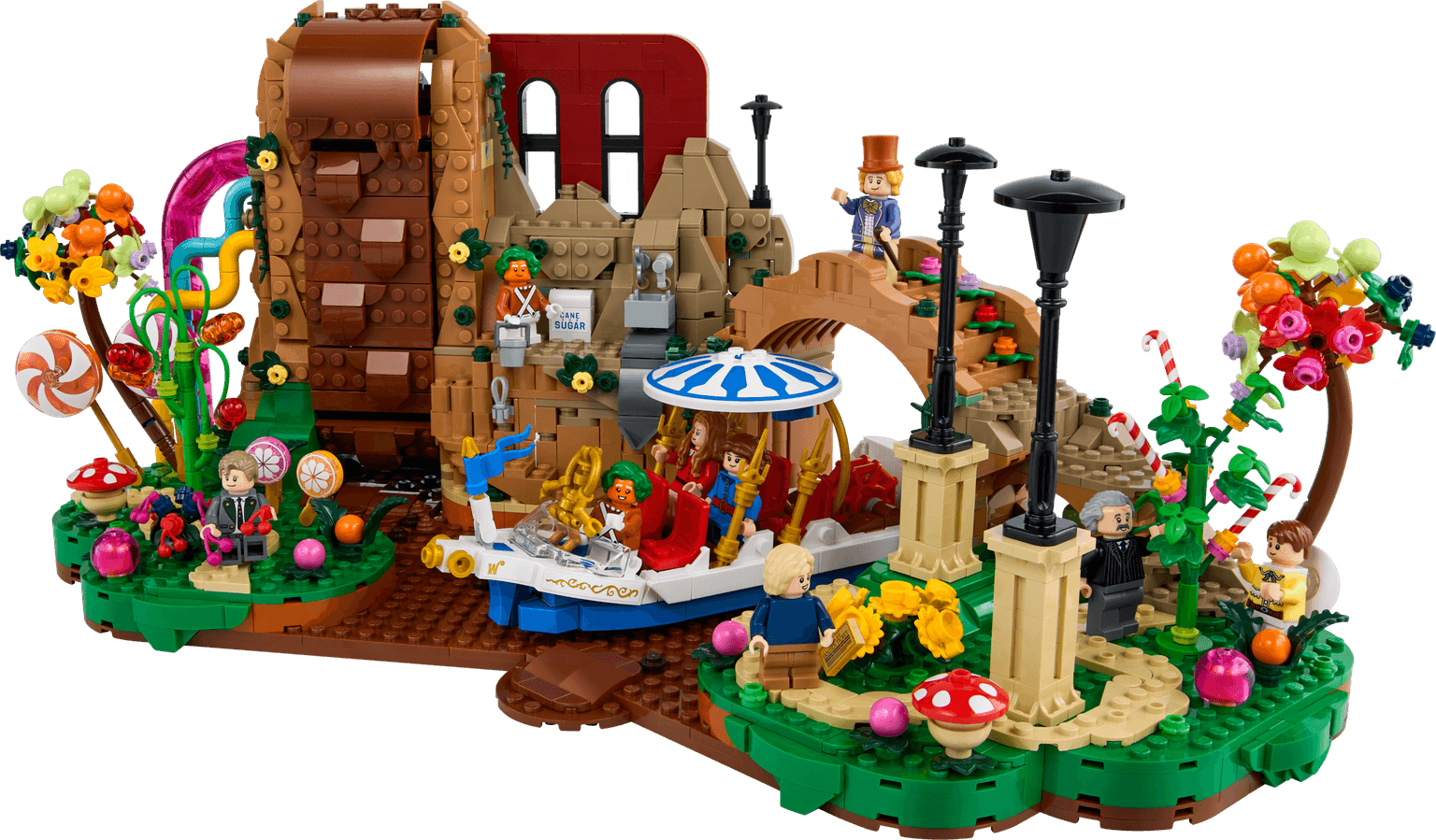 Willy Wonka en de Chocoladefabriek LEGO-set