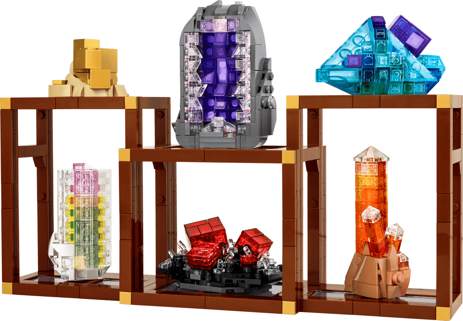 Mineralenverzameling LEGO-set