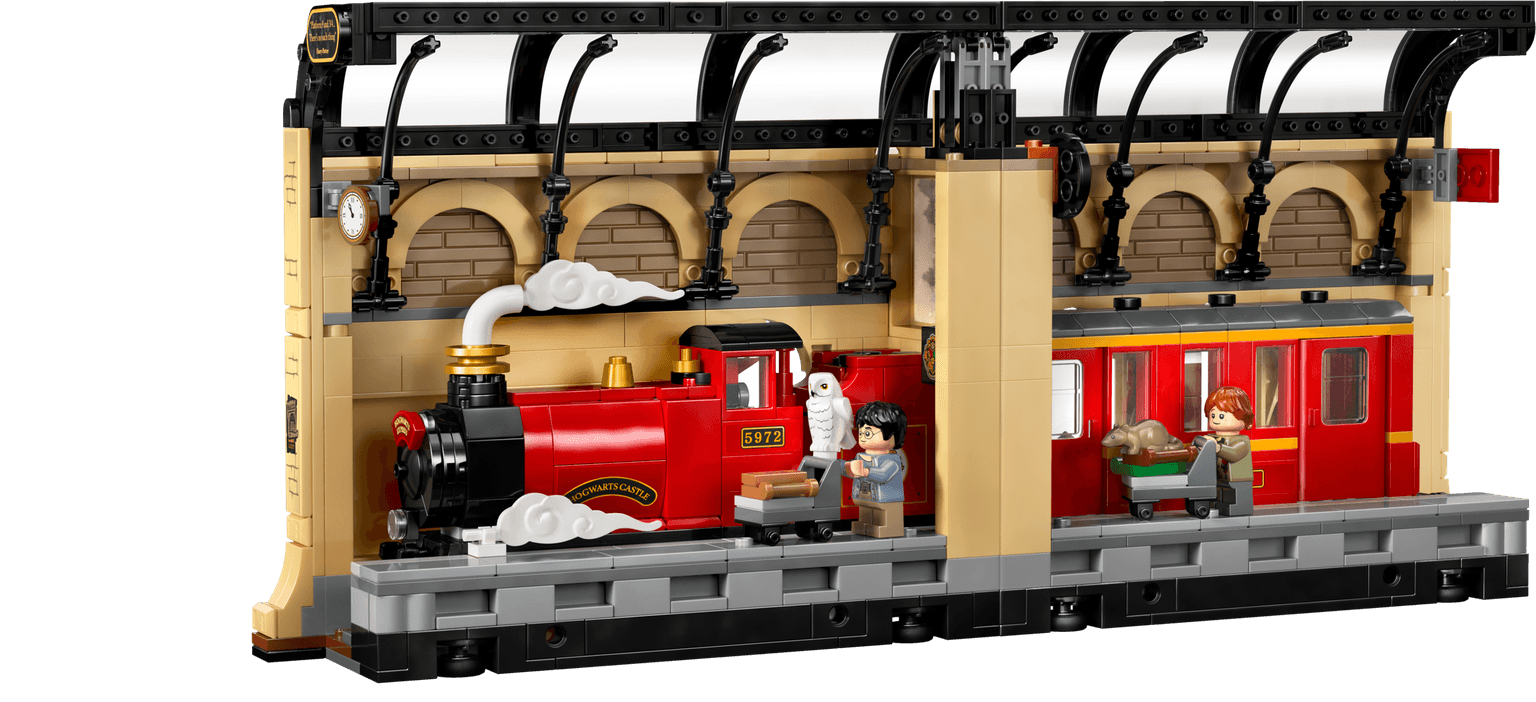 Boekensteun: De Zweinstein Express LEGO-set